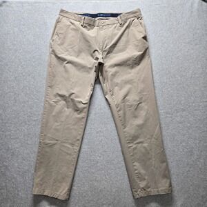 Vineyard Vines OTG On-The-Go Pant Mens 38x30 Tan Khaki Stretch Chino 8811